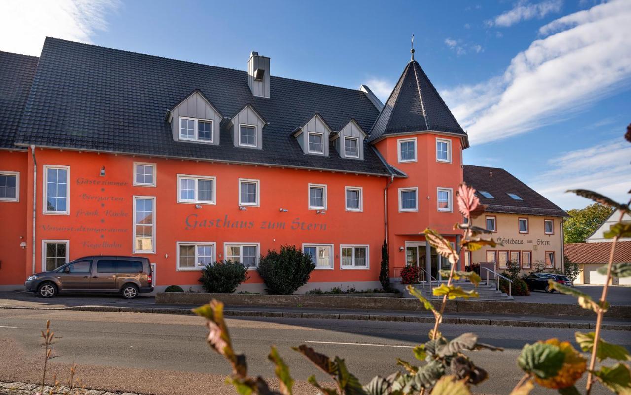 Gasthaus Zum Stern Gollhofen Exterior foto